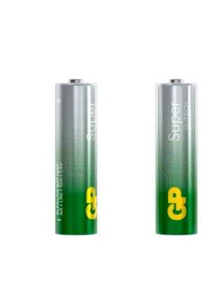 GP батарейки super alkaline 15A-2CR2 AA LR06 2шт 1223